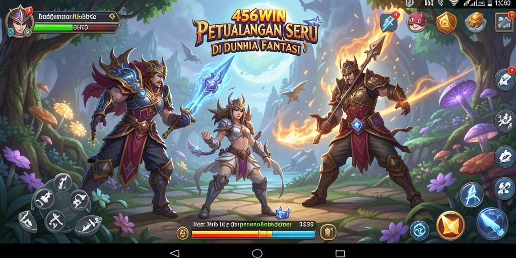 Screenshot gameplay 456WIN menampilkan eksplorasi petualangan yang memukau.