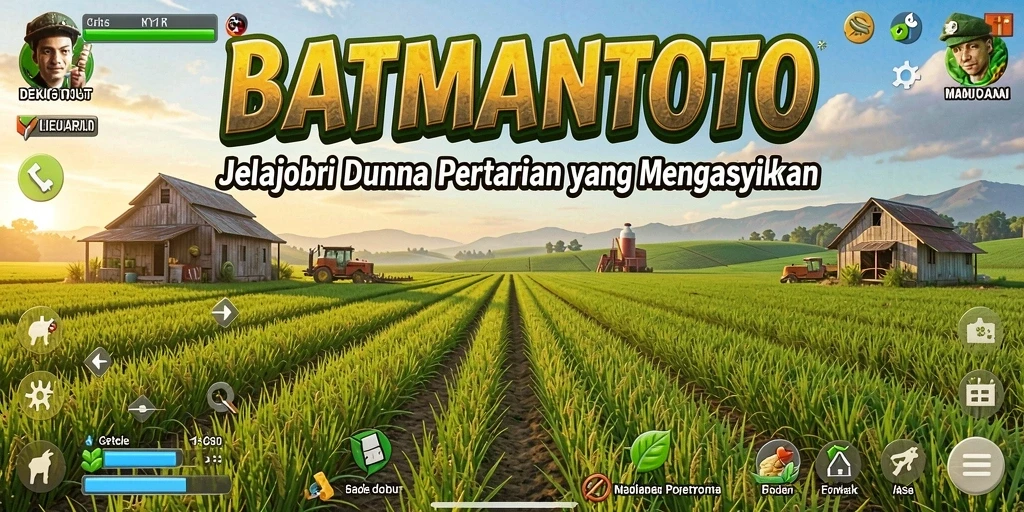 Gameplay menarik di dunia pertanian BATMANTOTO yang penuh warna.