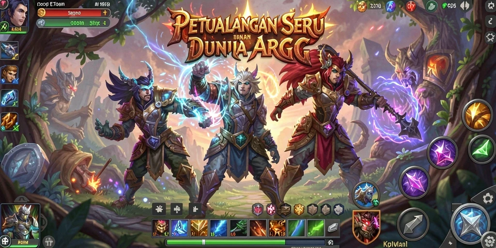 Tampilan gameplay seru dari F08 dalam aksi ARPG.