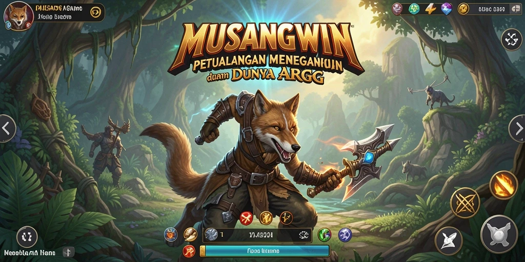 Gameplay seru dan strategis di MUSANGWIN