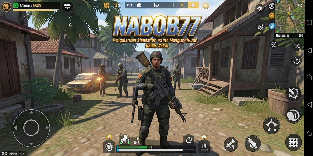 Tampilan screenshot NABOB77 menunjukkan gameplay simulasi yang realistis dan mendalam.