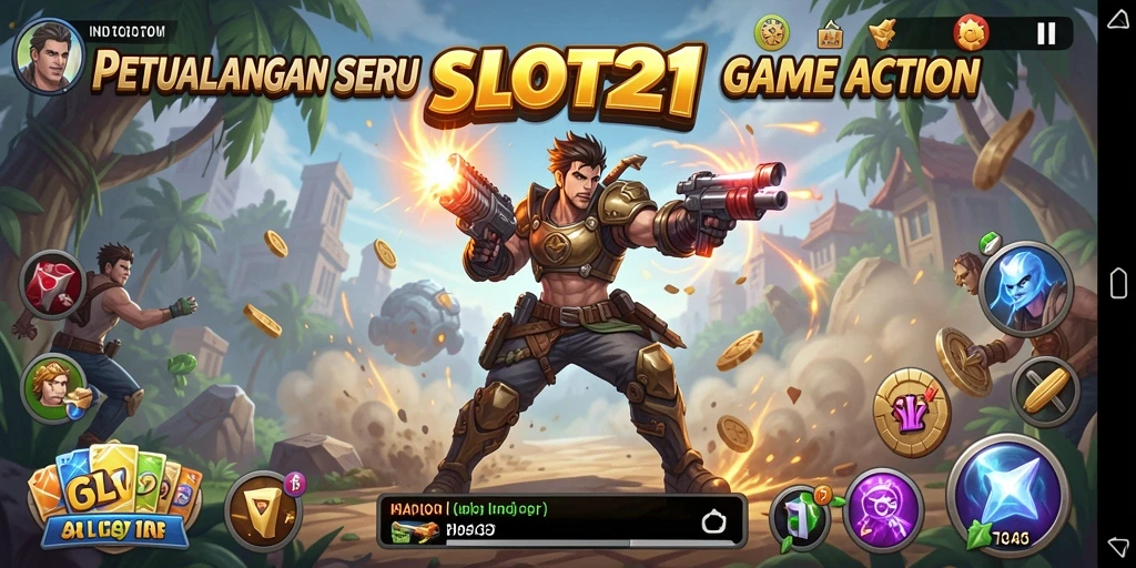 Tampilan aksi mendebarkan dalam game SLOT21 yang penuh tantangan.