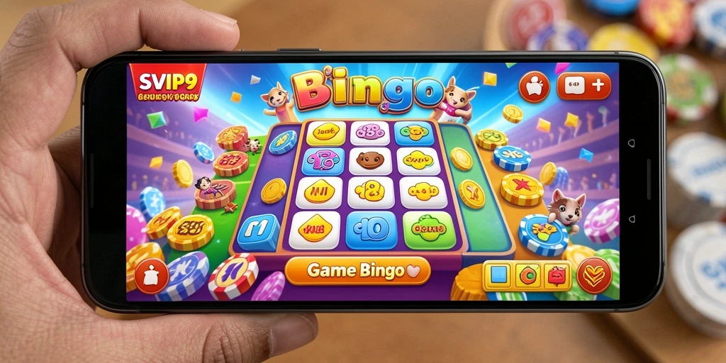 Gameplay seru dari SVIP9 dengan berbagai variasi Bingo.